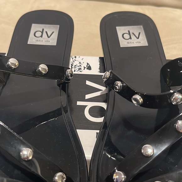 DV Dolce Vita Shelly Studded Jelly Sandal - Picture 5 of 6